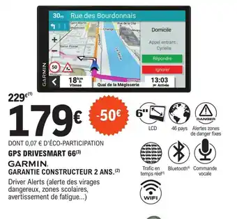 GPS DRIVESMART 66(³)