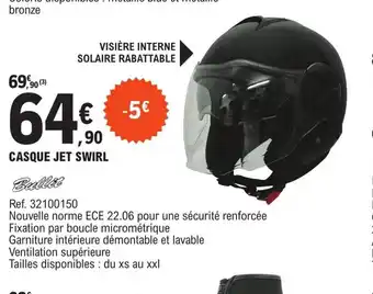 E.Leclerc L'Auto CASQUE JET SWIRL offre