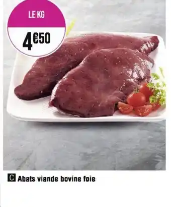 Géant Casino C Abats viande bovine foie offre