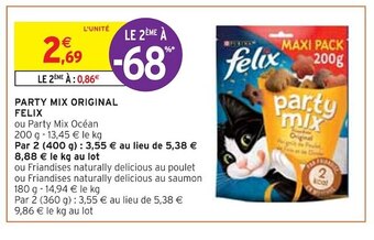 Intermarché Felix party mix original offre