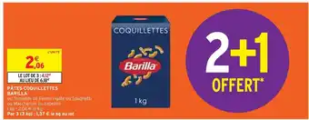 Intermarché Barilla pâtes coquillettes offre