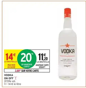 On off vodka