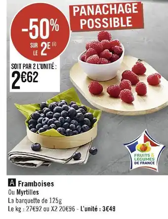 Framboises