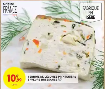 Intermarché Terrine de légumes printaniers saveurs bressanes offre