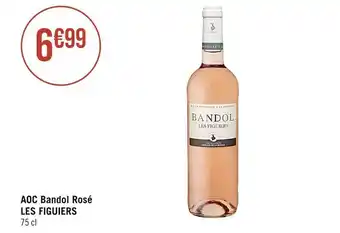 Casino Supermarchés Les figuiers aoc bandol rosé offre