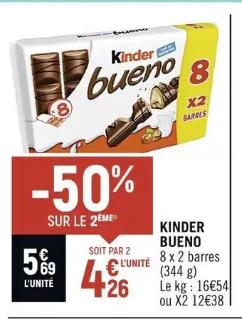 Spar Kinder kinder bueno offre