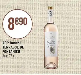 Casino Supermarchés Terrasse de fontanieu aop bandol offre