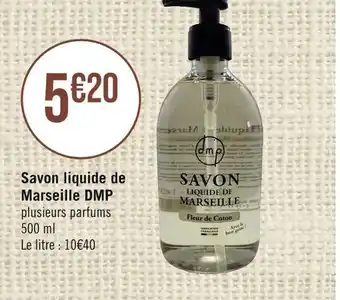 Casino Supermarchés Dmp savon liquide de marseille offre