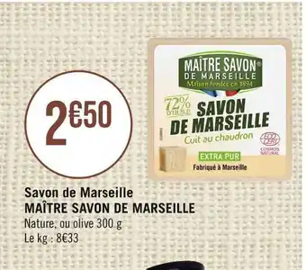 Maître savon de marseille savon de marseille