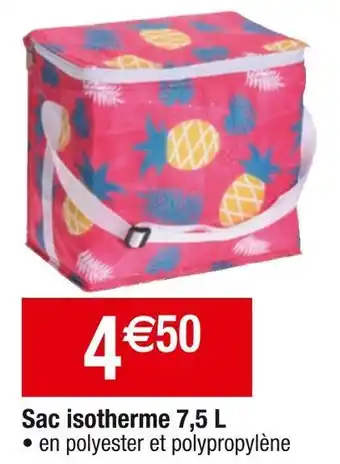 Cora x Carrefour Sac isotherme 7,5 l offre