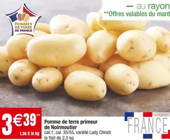 Cora Pomme de terre primeur de noirmoutier offre