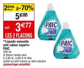 Cora x Carrefour Paic (1)liquide vaisselle anti-odeur expert+ offre