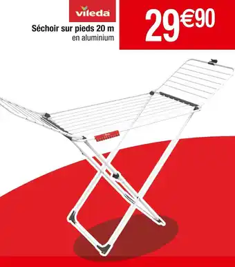 Cora x Carrefour Vileda séchoir sur pieds 20 m offre