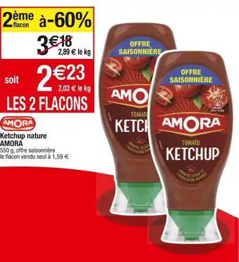 Amora ketchup nature