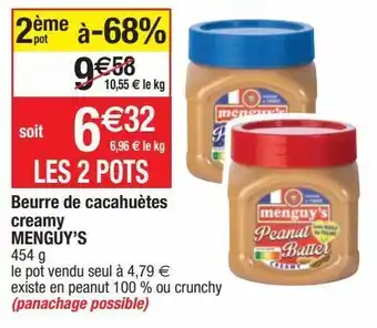 Cora x Carrefour Beurre menguy`s offre