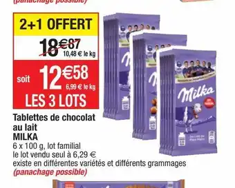 Cora x Carrefour Chocolats milka offre