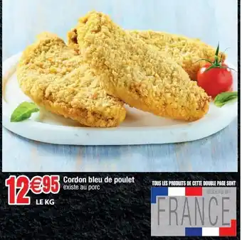 Cora x Carrefour Cordon bleu offre