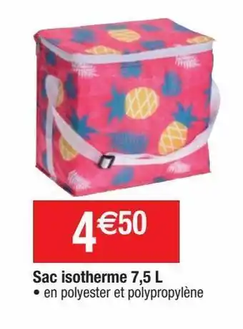 Cora x Carrefour Sac isotherme 7.5l offre