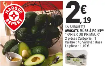 E.Leclerc Avocats mûrs à point offre