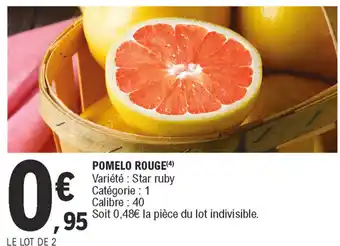 E.Leclerc Pomelo rouge offre