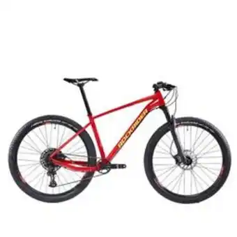 Decathlon Vélo vtt cross country xc 120 cadre aluminium rouge offre