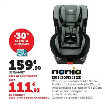 ERIS ISOFIX ISIZE