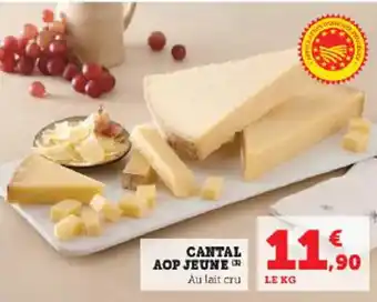 Super U CANTAL AOP JEUNE offre