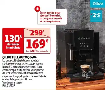 Auchan QILIVE FULL AUTO Q5404 offre