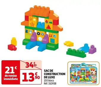 Auchan SAC DE CONSTRUCTION DE LUXE offre