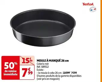 Auchan MOULE À MANQUÉ 26 cm offre