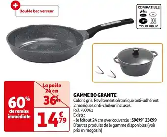 Auchan GAMME BO GRANITE offre