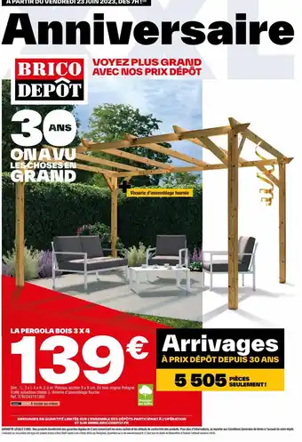 LA PERGOLA BOIS 3 X4