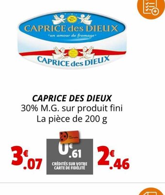 Coccinelle Express CAPRICE des DIEUX offre