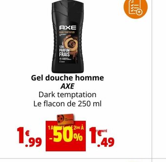 Coccinelle Express Gel douche homme AXE offre