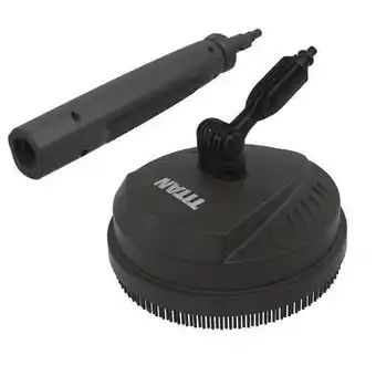 Brico Dépôt Titan nettoyant pour terrasse diamètre 25 cm + rallonge titan offre