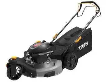 Brico Dépôt Titan tondeuse thermique autotractée 167 cm3 - 53 cm - 3 roues offre