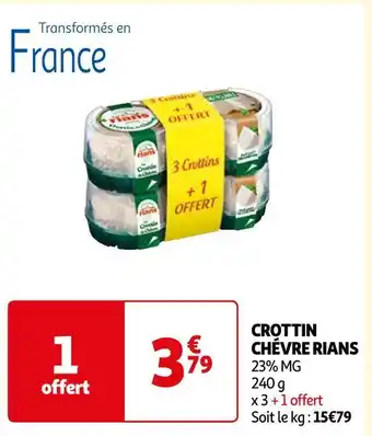 Rians crottin chévre