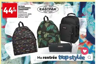 Auchan Eastpak sac à dos imprimé 1 compartiment offre