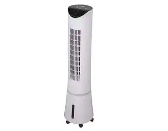Brico Dépôt Bodner rafraîchisseur d'air oscillant avec timer 9h - blanc offre