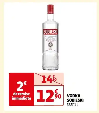 Auchan Sobieski vodka offre