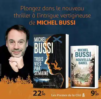 Plongez dans le nouveau thriller à l'intrigue vertigineuse de MICHEL BUSSI