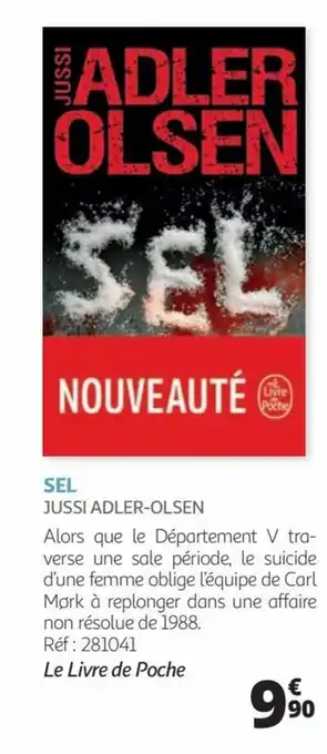 Auchan SEL JUSSI ADLER-OLSEN offre
