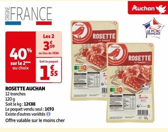 Auchan Rosette auchan offre