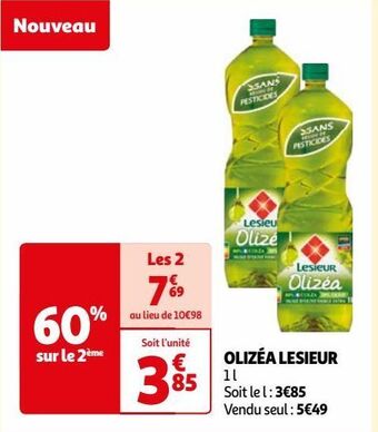 Auchan Olizéa lesieur offre