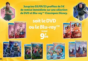 Auchan soit le DVD ou le Blu-ray™ offre