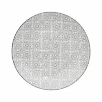 b&m Assiette dessert adele gris d19 offre