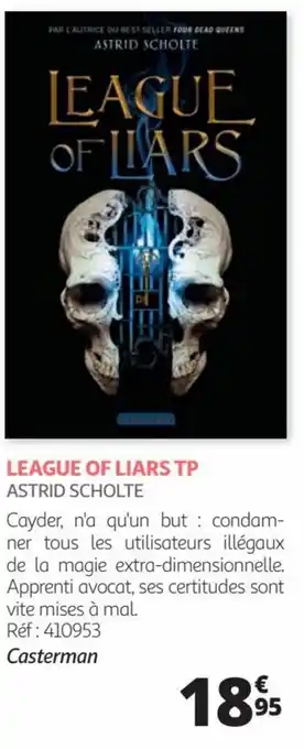 LEAGUE OF LIARS TP ASTRID SCHOLTE