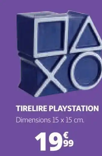 TIRELIRE PLAYSTATION Dimensions 15 x 15 cm.