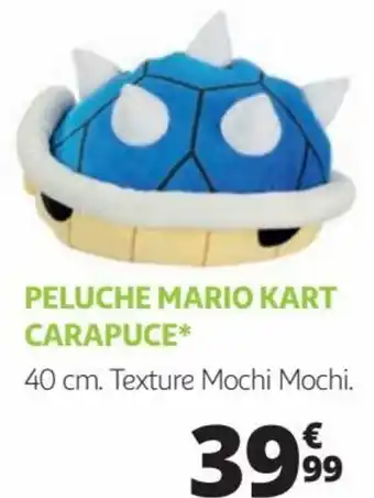 Auchan PELUCHE MARIO KART CARAPUCE* offre