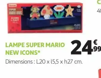 Auchan LAMPE SUPER MARIO NEW ICONS* offre